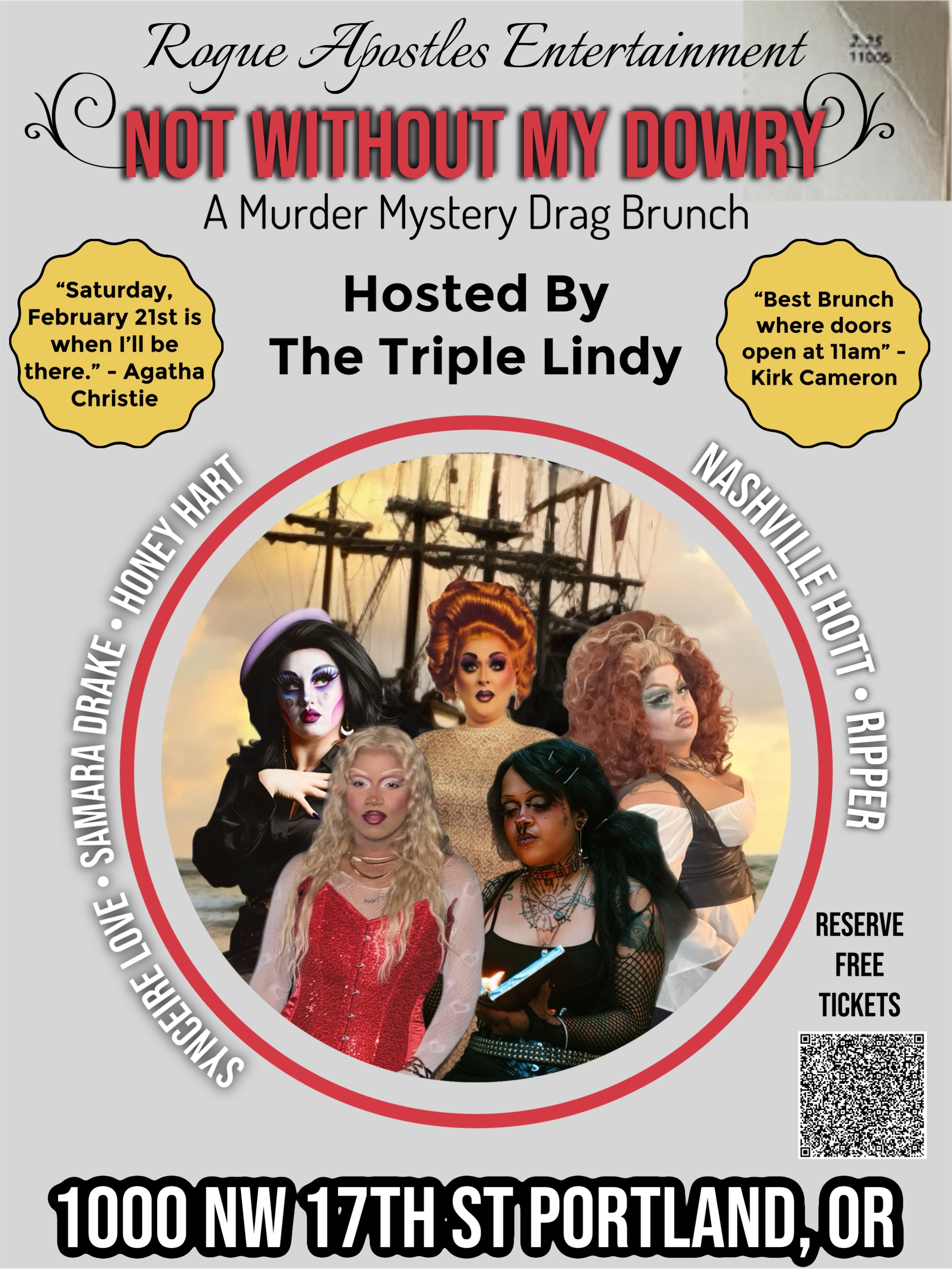 Not Without My Dowry - A Murder Mystery Drag Brunch