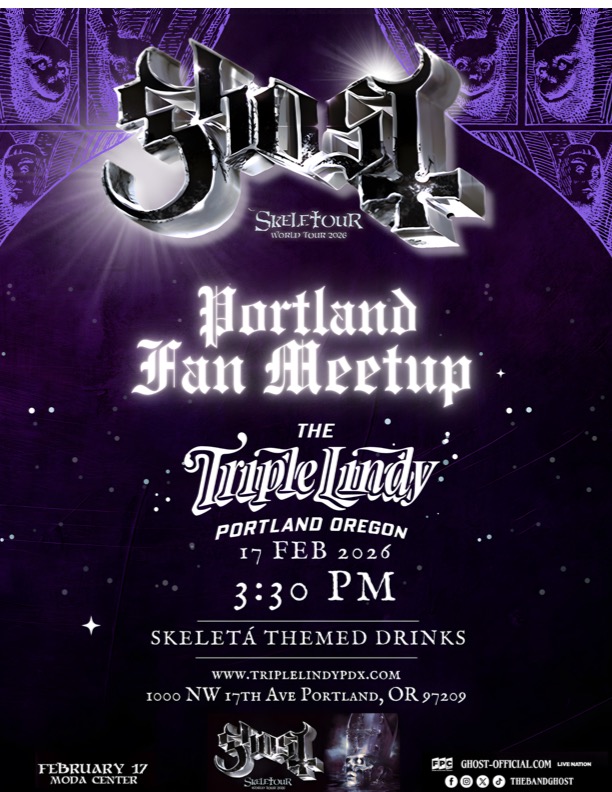 Ghost Skeletá Tour - Portland Fan Meetup