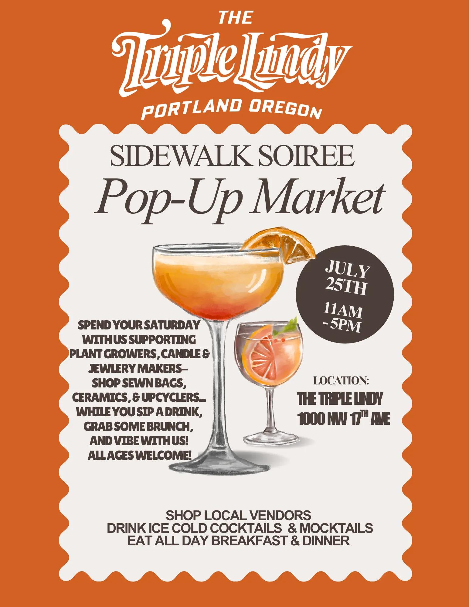 Sidewalk Soiree Pop-Up Market