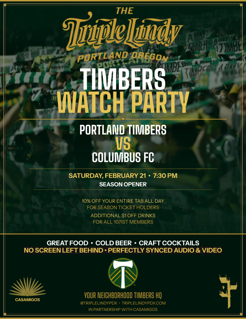 Timbers Watch Party - Season Opener vs Columbus FC
